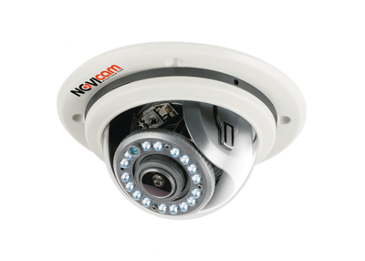 N37L NOVIcam Купольная внутренняя IP видеокамера (2.8-12 мм) , ИК, 3Mp