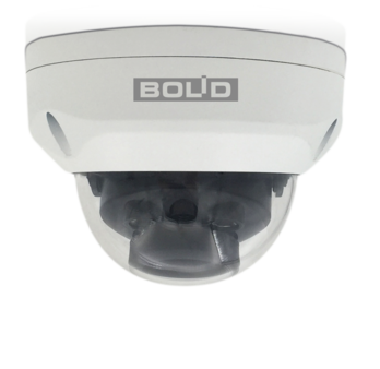 VCI-230 (2.7-12mm) Болид Купольная антивандальная IP видеокамера, обьектив 2.7-12мм, 3Mp, Ик, PoE, Micro SD, Тревожные вход и выход