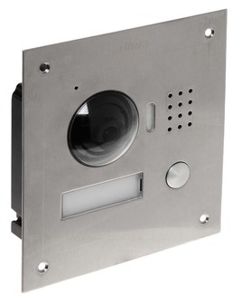 DH-VTO2000A Dahua Одноабонентская вызывная IP панель, 1.3 MP CMOS, WEB интерфейс, IP54, IK07, LAN, Подсветка в ночное время, Открытие замка IC картой, врезной монтаж