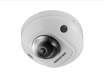 DS-2CD2523G0-IS (6mm) Hikvision Компактная вандалозащищенная IP-камера, ИК, 2Мп, Poe, Встроенный микрофон, Слот для microSD