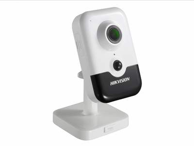 DS-2CD2443G0-I Hikvision Компактная IP-видеокамера, ИК, 4Мп, POE, встроенный микрофон, слот для карт памяти, тревожные входы и выходы