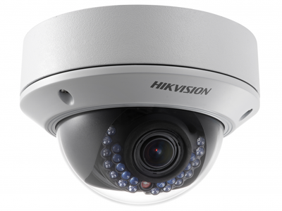 DS-2CD2722FWD-IS Hikvision Купольная антивандальная IP-камера, ИК, 2Мп, Poe, Слот для microSD, Тревожные вход и выход