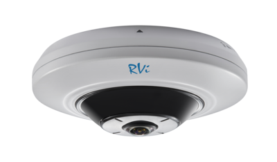 RVi-2NCF5034 (1.05) Панорамная IP камера Fisheye "Рыбий глаз", 5Мп, ИК, Poe,  Аудио вход/выход, Тревожные входы/выходы: 1/1, Поддержка карт MicroSD