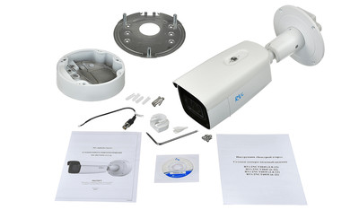RVi-2NCT6035 (6-22) RVi Уличная цилиндрическая IP видеокамера, 2Mp, Ик, Poe, Поддержка карт MicroSD, Аудио вход/выход, Тревожные входы/выходы