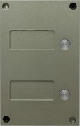BS-424-2 VIZIT Кнопочная панель используется в комплекте с блоком вызова БВД-424FCB-1