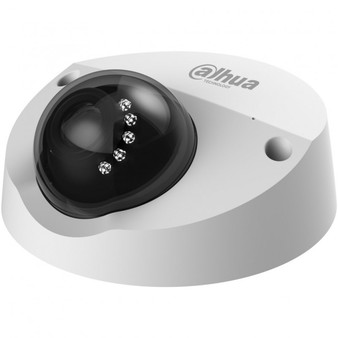 DH-IPC-HDPW1231FP-AS-0280B Dahua Мини-купольная антивандальная IP-видеокамера (2.8мм), ИК, PoE, 2Мп, встроенный микрофон, поддержка Micro SD