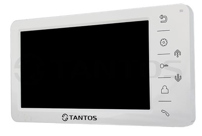 Amelie HD VZ белый Tantos Видеодомофон 7", с поддержкой форматов AHD 720p или CVBS