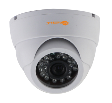 THL-D40 Tigris Купольная внутренняя мультиформатная MHD (AHD/ TVI/ CVI/ CVBS) видеокамера, объектив 3.6, 4Mp, Ик