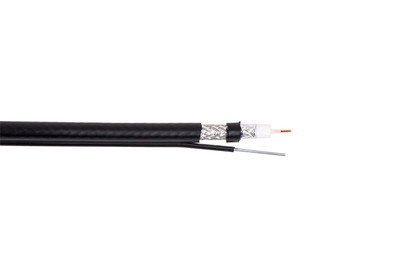 Eletec Кабель коаксиальный RG-11U CCS MIL17 75 Ом, с тросом, 305 м