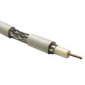 Eletec RG59U-CU Кабель коаксиальный, 75 Ом, белый 500 м