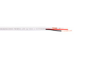 Eletec RG-59 MICRO+2x0.75 мм2 Кабель комбинированный, 75 Ом, белый, плоский, 200 метров