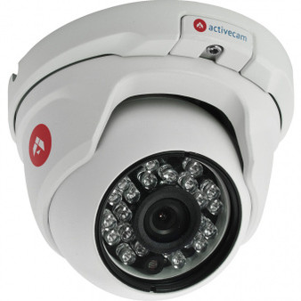 AC-D8121WDIR2 (3.6mm) ActiveCam Антивандальная IP-камера, Ик, 2Мп, Poe, микрофон
