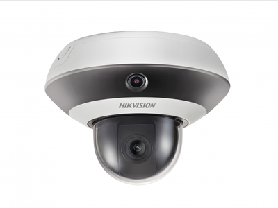 DS-2PT3122IZ-DE3 (2.8-12mm) Hikvision Внутренняя панорамная и поворотная IP видеокамера, 2Mp, PoE, слот для microSD