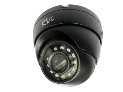 RVI-1ACE102 (2.8) black Антивандальная купольная мультиформатная MHD (AHD/ TVI/ CVI/ CVBS) видеокамера, объектив 2.8, 1Mп, Ик