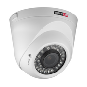 PT-MHD1080P-C-IR-V PRACTICAM Купольная уличная мультиформатная MHD (AHD/ TVI/ CVI/ CVBS) видеокамера, объектив 2.8-12мм, 2Mp, Ик
