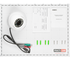 PT-MHD1080P-C-IR-V PRACTICAM Купольная уличная мультиформатная MHD (AHD/ TVI/ CVI/ CVBS) видеокамера, объектив 2.8-12мм, 2Mp, Ик