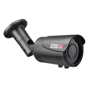 PT-MHD1080P-IR-V PRACTICAM Уличная цилиндрическая мультиформатная MHD (AHD/ TVI/ CVI/ CVBS) видеокамера, объектив 2.8-12мм, 2Мп, Ик