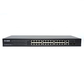 AN-SW26P24P-300 Amatek Сетевой коммутатор 26-портовый управляемый коммутатор с passive PoE до 300Вт
