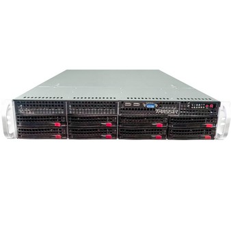 QuattroStation Pro TRASSIR IP-видеорегестратор на 128 канала, 8 HDD