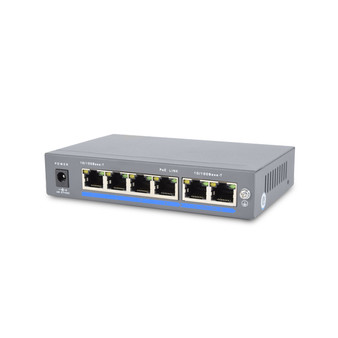 PoE-1006-4P/250m Atis PoE коммутатор на 6 портов