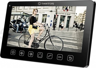 Amelie Slim XL черный (Цифровой) TANTOS Видеодомофон 7"