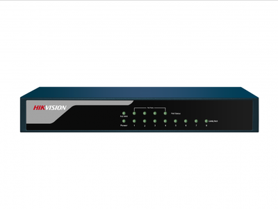 DS-3E0108P-E Hikvision Неуправляемый PoE комутатор на 4 порта