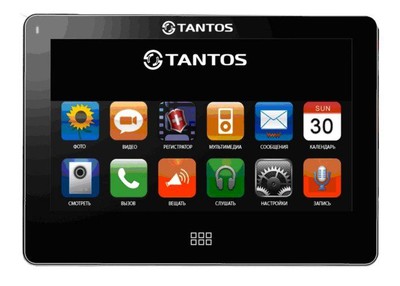 NEO Slim черный Tantos Видеодомофон 7"