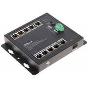 DH-PFS3111-8ET-96-F DAHUA Защищенный 11-портовый гигабитный коммутатор с 8-РОЕ портами, неуправляемый