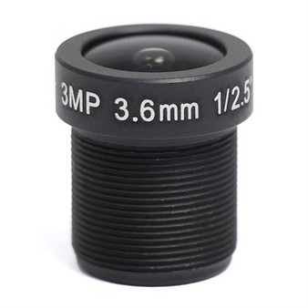 AVL-3M36BIR-L Amatek Микрообъектив 3,6мм для камер до 3Мп