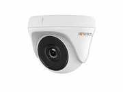 DS-T133 (2.8 mm) HiWatch Внутренняя купольная HD-TVI видеокамера, объектив 2.8, 1Mп, Ик