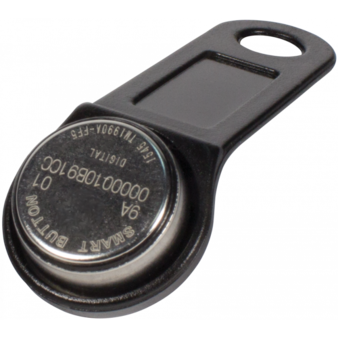 TM1990A iButton TS (черный) TANTOS Ключ Touch Memory с пластиковым держателем