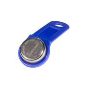 TM1990A iButton TS (синий) TANTOS Ключ Touch Memory с пластиковым держателем
