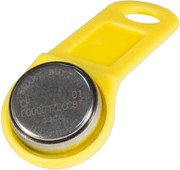 TM1990A iButton TS (желтый) TANTOS Ключ Touch Memory с пластиковым держателем