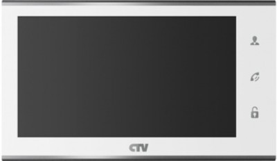 CTV-M4707IP (белый) Видеодомофон 7" формата AHD с поддержкой разрешения Full HD