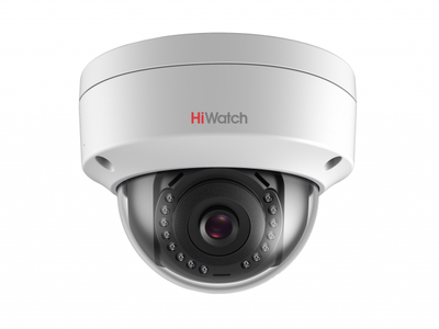 DS-I202 (C) (2.8 mm) HiWatch Купольная антивандальная IP видеокамера, обьектив 2.8мм, 2Мп, Ик, POE