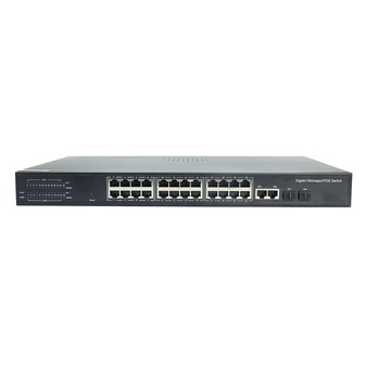 AN-SM26P24 Amatek Коммутатор управляемый 26-портовый с PoE+ до 400Вт