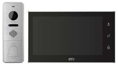 CTV-DP4706AHD черный Комплект цветного видеодомофона с экраном 7" формата AHD