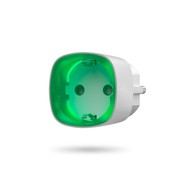 Socket white Ajax Радиоуправляемая умная розетка со счетчиком энергопотребления