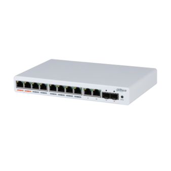 DH-PFS4212-8GT-96 DAHUA 12-портовый гигабитный коммутатор с 8-РОЕ портами