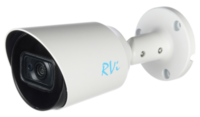 RVi-1ACT402 (2.8) white Уличная цилиндрическая мультиформатная MHD (AHD/ TVI/ CVI/ CVBS) видеокамера, 4Мп, Ик