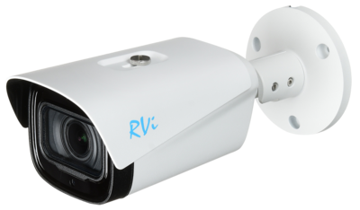 RVi-1ACT402M (2.7-12) white Уличная цилиндрическая мультиформатная MHD (AHD/ TVI/ CVI/ CVBS) видеокамера, объектив 2.7-12мм, 4Мп, Ик