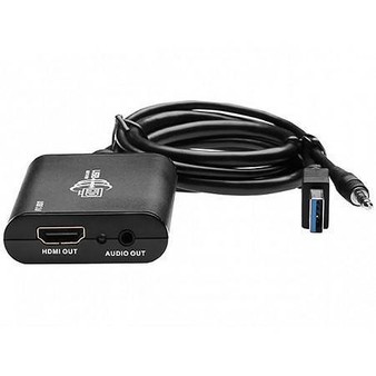 LKV326 LENKENG Конвертер USB 3.0 в HDMI (внешняя видеокарта)