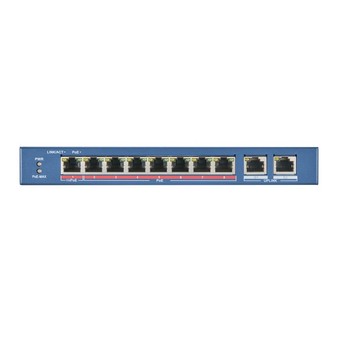 DS-3E0310P-E/M Hikvision Неуправляемый PoE-коммутатором с 8 портами