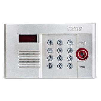DP305-RDC16 серебристый металлик ELTIS Блок вызова до 500 абонентов