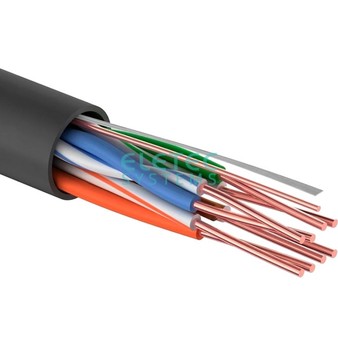 UTP 5 Eletec 4x2xAWG24, наружный, эконом, двойная оболочка, 305 м, CCAE