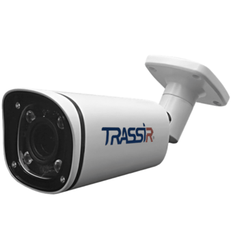 TR-D2123IR6 v4 (2.7-13.5mm) TRASSIR Уличная цилиндрическая IP-видеокамера, ИК, 2Мп, poe, встроенный микрофон, слот USB, тревожные вх-вых
