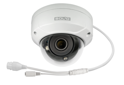 VCI-220 (2.7-12mm) Болид Купольная антивандальная IP видеокамера, обьектив 2.7-12мм, 2Мп, Ик, PoE, Micro SD