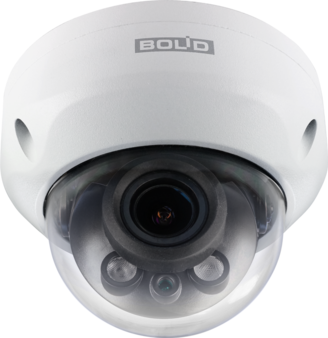 VCI-230 (2.7-13.5mm) Болид Купольная антивандальная IP видеокамера, обьектив 2.7-13.5мм, 3Мп, Ик, PoE, Micro SD
