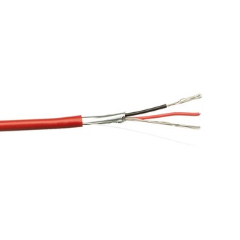 КСВЭВ нг(А)-LS 2х0,22 мм2 кабель, экран, 100 м ELETEC Кабель для пожарной и охранной сигнализации