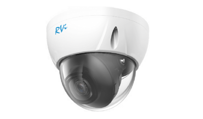 RVi-1NCD2120 (2.8) white RVi Купольная антивандальная IP видеокамера, объектив 2.8мм, 2Мп, Ик, Poe